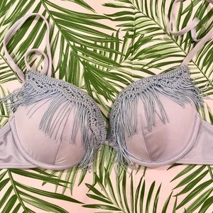 VS Fringe Hottie Halter Bikini and Bottoms